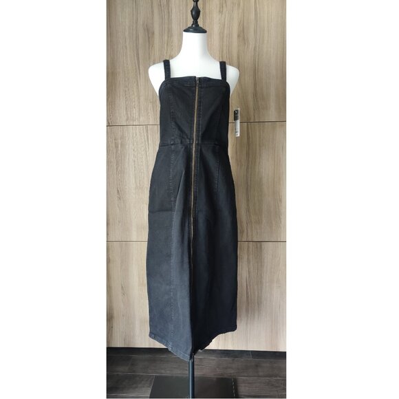 GU Denim Front Zip Dress NWT - Picture 8 of 15